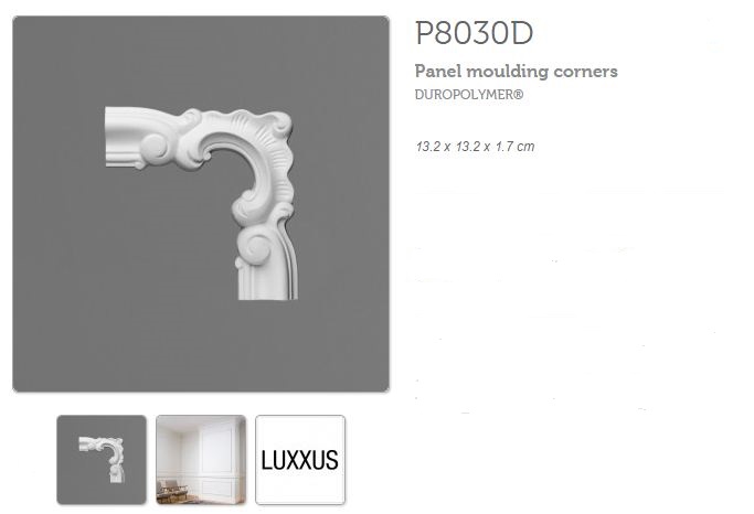 P8030D Decorative Corner Element